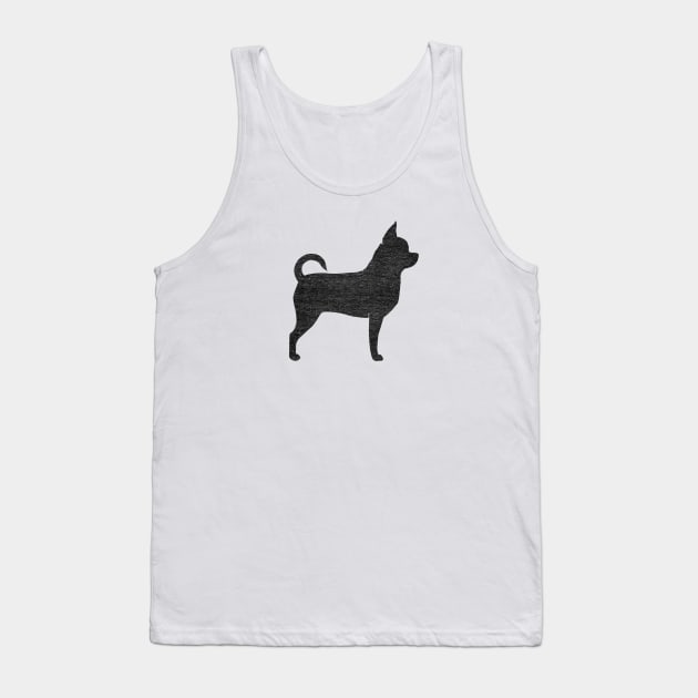 Chihuahua Silhouette Tank Top by Coffee Squirrel